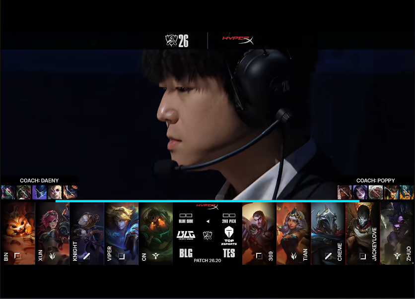 必一运动 BLG VS TES
