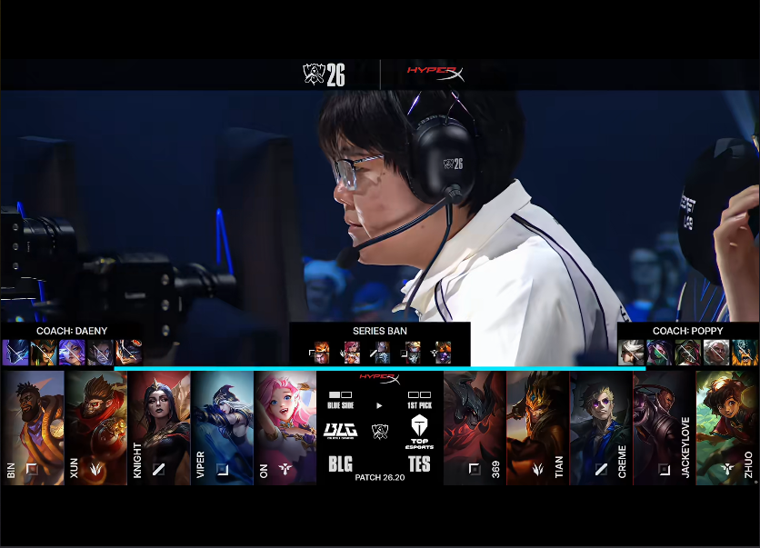必一运动 BLG VS TES